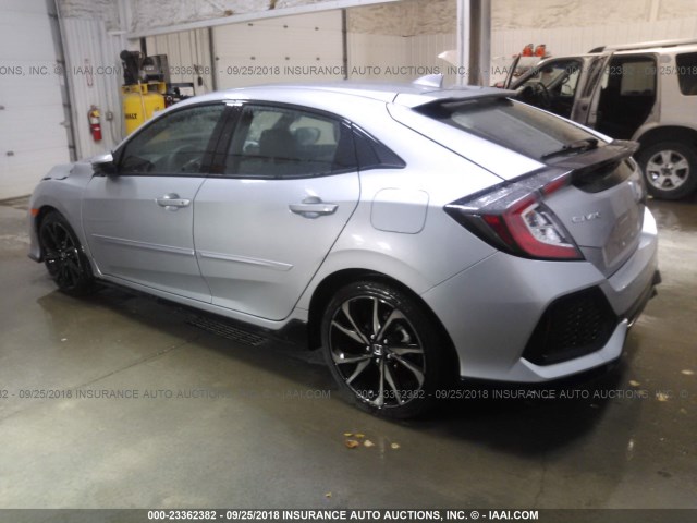 SHHFK7H49HU230040 - 2017 HONDA CIVIC SPORT Silber Foto 3