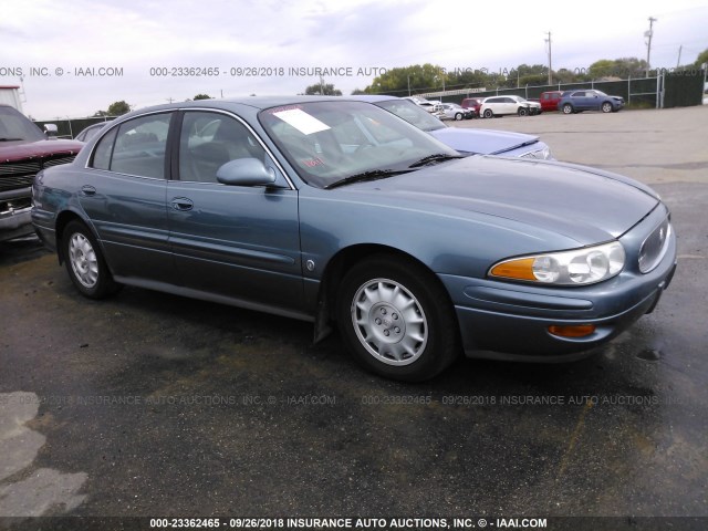 1G4HR54K91U121603 - 2001 BUICK LESABRE LIMITED BLUE photo 1