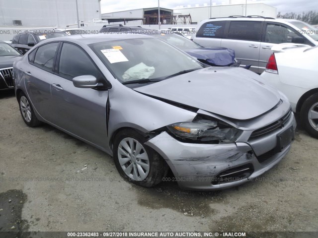 1C3CDFBB0ED797552 - 2014 DODGE DART SXT SILVER photo 1