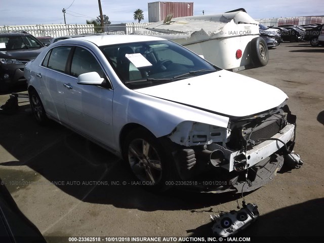 1G1ZD5E08CF373962 - 2012 CHEVROLET MALIBU 2LT WHITE photo 1