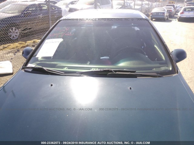 19UYA2251VL011097 - 1997 ACURA 3.0CL Zielony zdjęcie 6