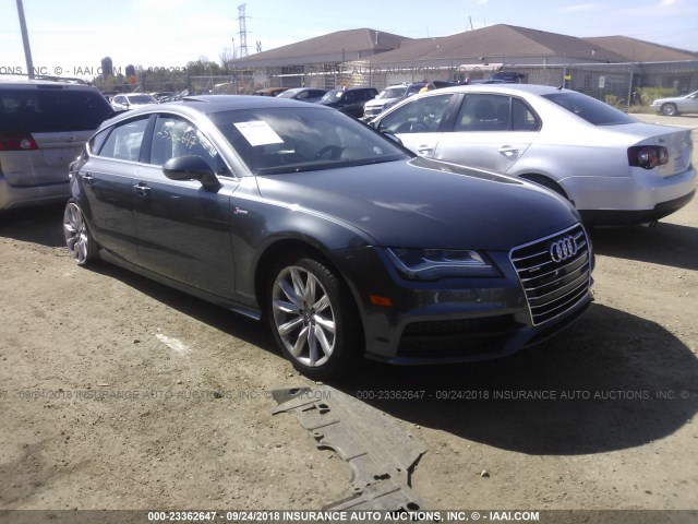 WAU2GAFC1DN061729 - 2013 AUDI A7 PRESTIGE GRAY photo 1