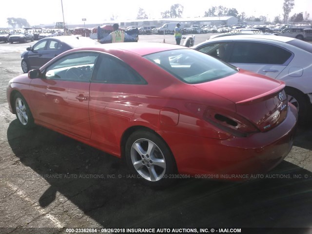 4T1CA38P96U096253 - 2006 TOYOTA CAMRY SOLARA SE/SLE Qırmızı foto 3