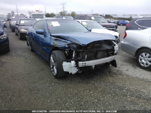JN1CV6EL2DM982300 - 2013 INFINITI G37 BLUE photo 6