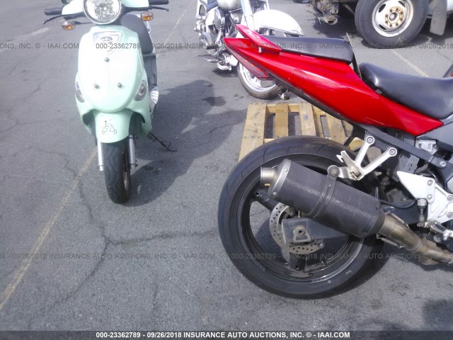 JS1VP53A162102465 - 2006 SUZUKI SV650 RED photo 6