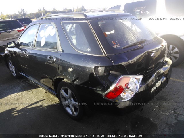 JF1GG61627G804422 - 2007 SUBARU IMPREZA 2.5I BLACK photo 3