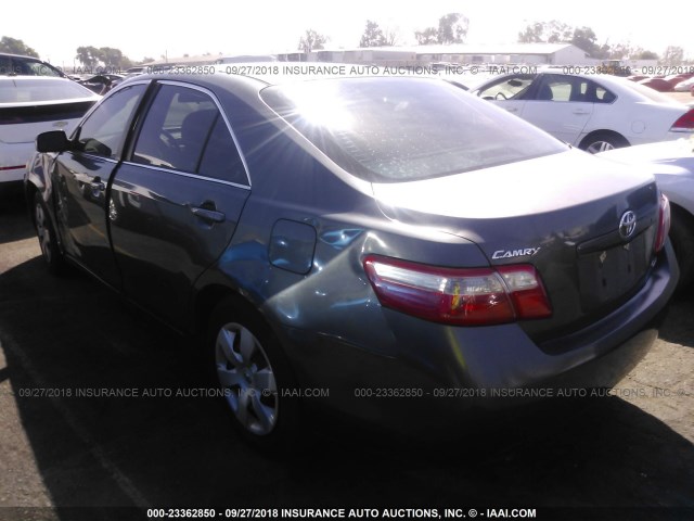 4T1BE46KX7U018269 - 2007 TOYOTA CAMRY NEW GENERAT CE/LE/XLE/SE GRAY photo 3