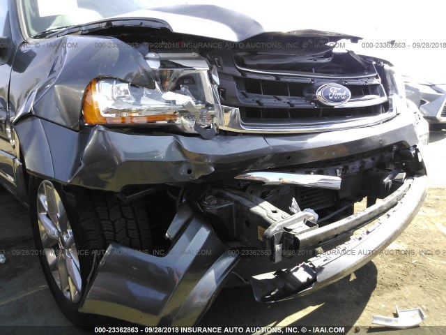 1FMJU1KTXFEF03659 - 2015 FORD EXPEDITION LIMITED GRAY photo 6