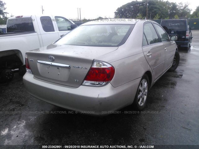 4T1BF30KX6U111663 - 2006 TOYOTA CAMRY LE/XLE/SE TAN photo 4
