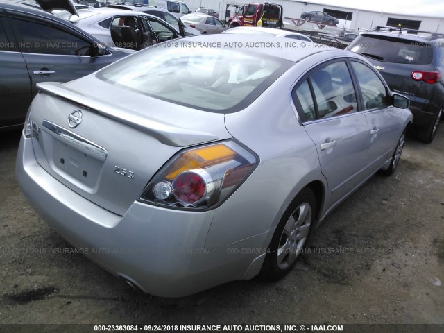 1N4AL21E98N526908 - 2008 NISSAN ALTIMA 2.5/2.5S SILVER photo 4