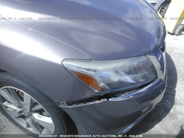 5N1AR2MN9EC707014 - 2014 NISSAN PATHFINDER S/SV/SL/PLATINUM BROWN photo 6