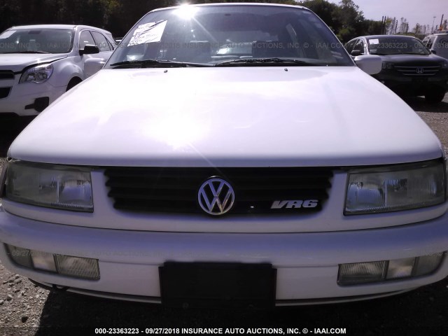 WVWEE83A9TE112927 - 1996 VOLKSWAGEN PASSAT GLX თეთრი ფოტო 6