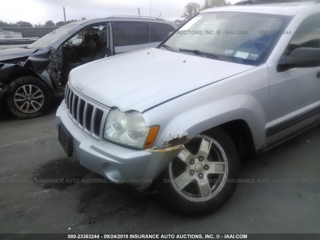 1J4GR48K75C707047 - 2005 JEEP GRAND CHEROKEE LAREDO/COLUMBIA/FREEDOM 银色 照片 6