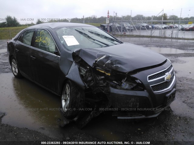 1G11A5SA6DF177071 - 2013 CHEVROLET MALIBU LS ნაცრისფერი ფოტო 1