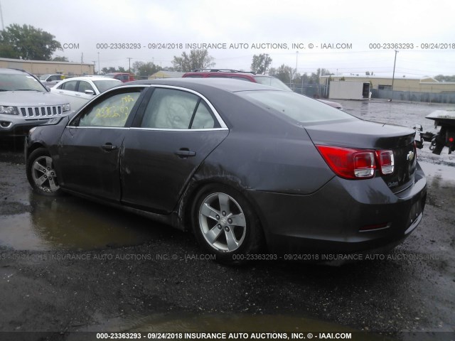 1G11A5SA6DF177071 - 2013 CHEVROLET MALIBU LS ნაცრისფერი ფოტო 3