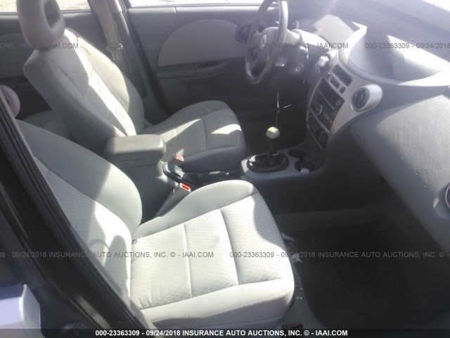 1G8AZ55F27Z182451 - 2007 SATURN ION LEVEL 2 银色 照片 5