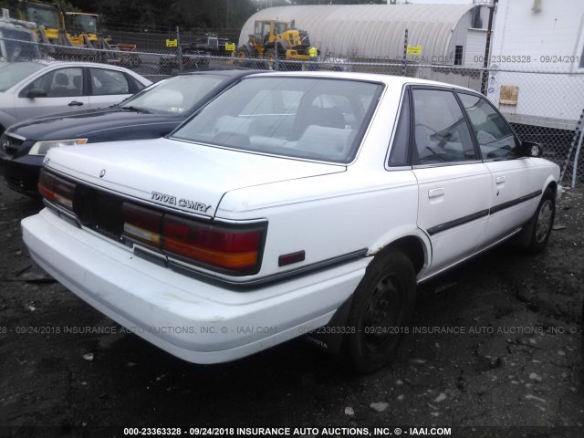 4T1SV21EXMU451513 - 1991 TOYOTA CAMRY DLX WHITE photo 4