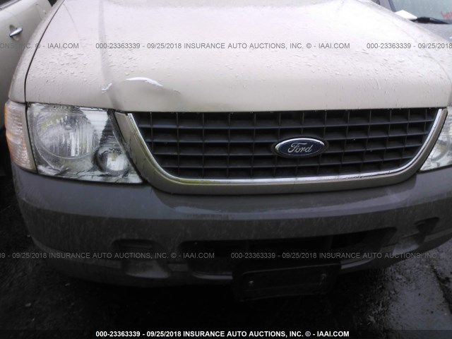 1FMZU72E52ZB49088 - 2002 FORD EXPLORER XLS GOLD photo 6