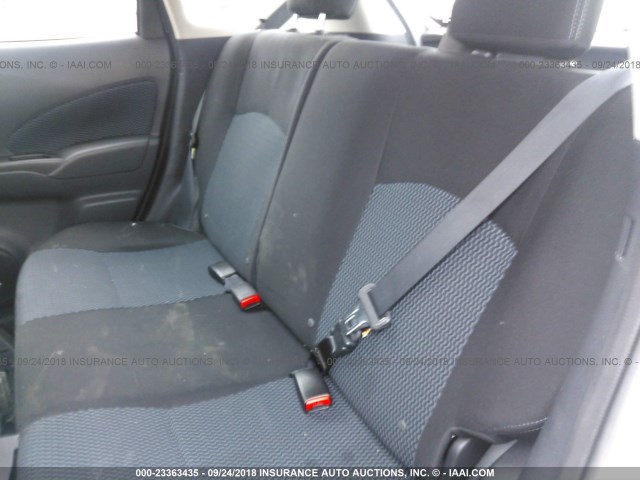 3N1CE2CP3GL358955 - 2016 NISSAN VERSA NOTE S/S PLUS/SV/SL/SR SILVER photo 8