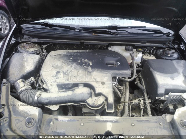 1G1ZB5E16BF222938 - 2011 CHEVROLET MALIBU LS 黑色 照片 10
