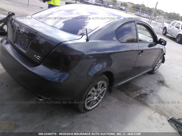 JTKDE177070189358 - 2007 TOYOTA SCION TC 灰色 照片 4