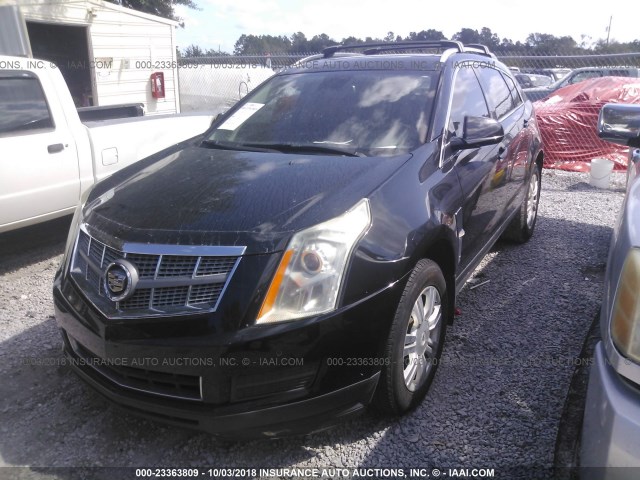 3GYFNAEY0AS557415 - 2010 CADILLAC SRX LUXURY COLLECTION BLACK photo 2