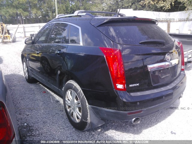 3GYFNAEY0AS557415 - 2010 CADILLAC SRX LUXURY COLLECTION BLACK photo 3