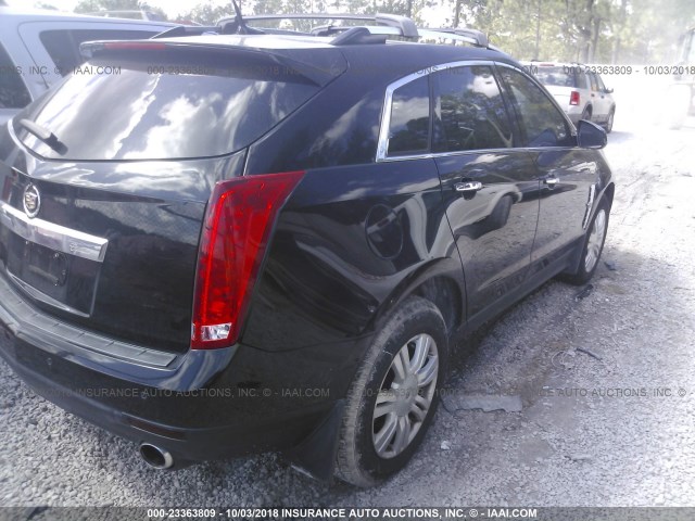 3GYFNAEY0AS557415 - 2010 CADILLAC SRX LUXURY COLLECTION BLACK photo 4