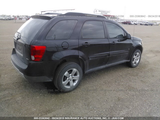 2CKDL73F266179801 - 2006 PONTIAC TORRENT BLACK photo 4