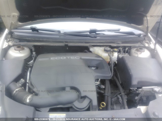 1G1ZG57B79F232380 - 2009 CHEVROLET MALIBU LS 金色 照片 10