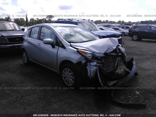 3N1CE2CPXGL394142 - 2016 NISSAN VERSA NOTE S/S PLUS/SV/SL/SR SILVER photo 1