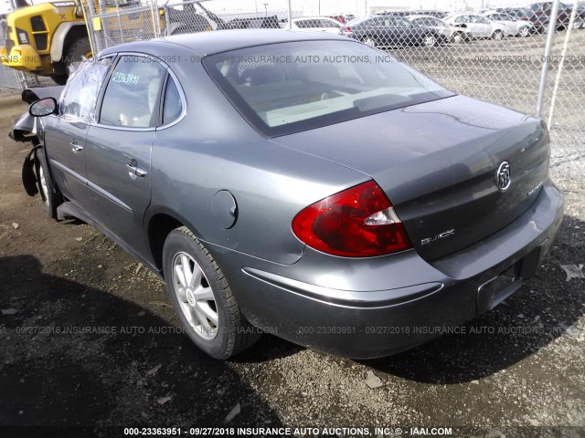 2G4WC532551234539 - 2005 BUICK LACROSSE CX GRAY photo 3