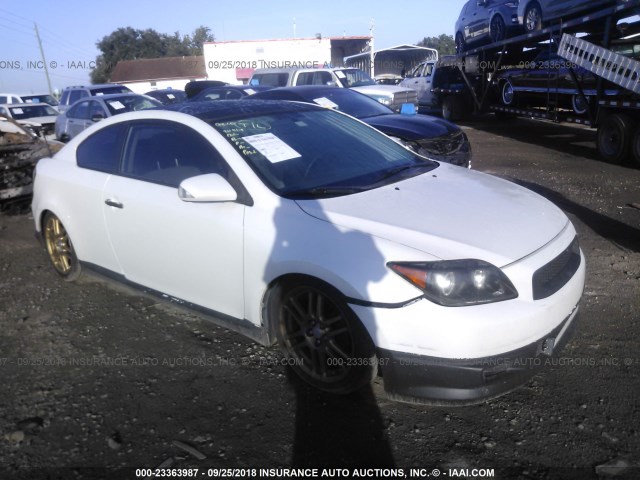 JTKDE177270210064 - 2007 TOYOTA SCION TC 白色 照片 1