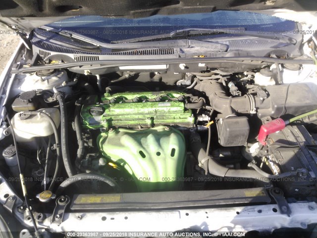 JTKDE177270210064 - 2007 TOYOTA SCION TC 白色 照片 10