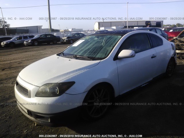 JTKDE177270210064 - 2007 TOYOTA SCION TC 白色 照片 2