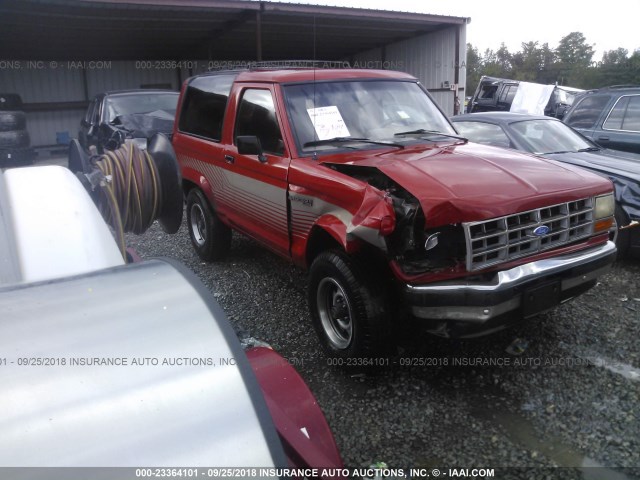 1FMCU14T0LUA94594 - 1990 FORD BRONCO II RED photo 1