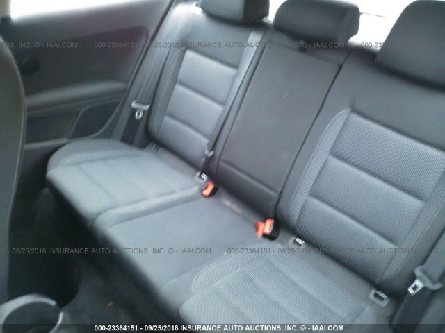 WVWBA7AJXBW021184 - 2011 VOLKSWAGEN GOLF BLUE photo 8