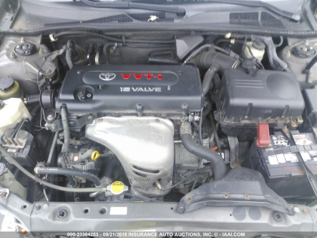 4T1BE30K25U500296 - 2005 TOYOTA CAMRY LE/XLE/SE Сұр фото 10