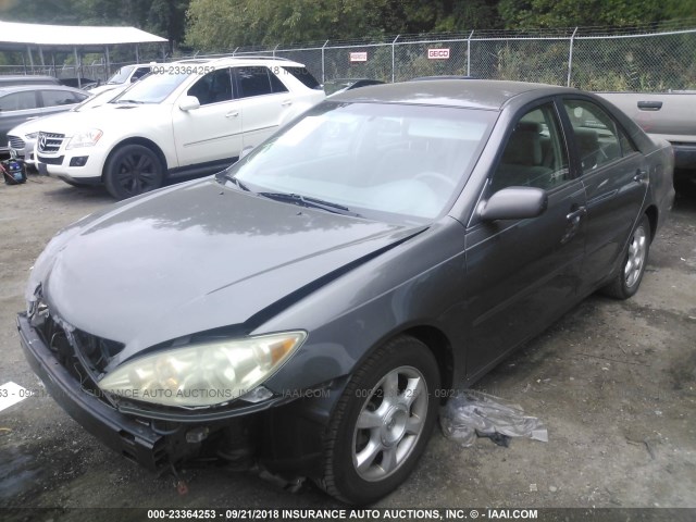 4T1BE30K25U500296 - 2005 TOYOTA CAMRY LE/XLE/SE Сұр фото 2