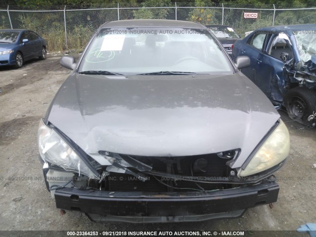 4T1BE30K25U500296 - 2005 TOYOTA CAMRY LE/XLE/SE Сұр фото 6