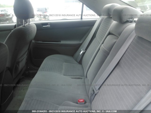 4T1BE30K25U500296 - 2005 TOYOTA CAMRY LE/XLE/SE Сұр фото 8