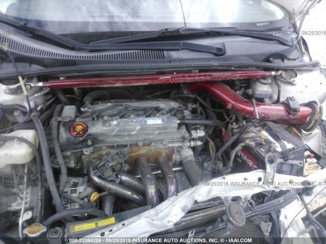 JTKDE177450009022 - 2005 TOYOTA SCION TC 白色 照片 10