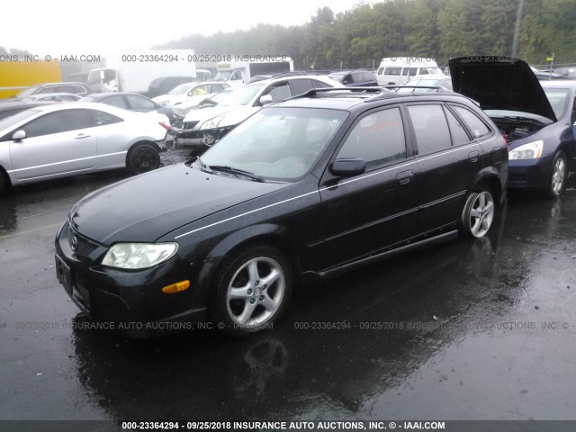 JM1BJ245821499893 - 2002 MAZDA PROTEGE PR5 黑色 照片 2