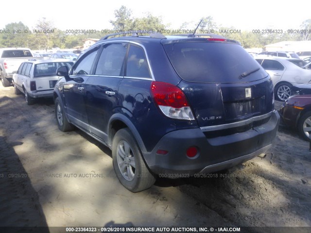 3GSCL33P48S669587 - 2008 SATURN VUE XE Navy photo 3