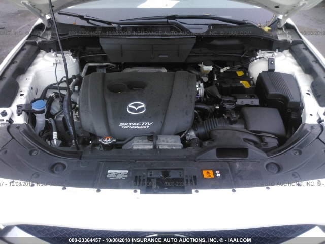 JM3KFBCM9J0349653 - 2018 MAZDA CX-5 TOURING Blanc photo 10