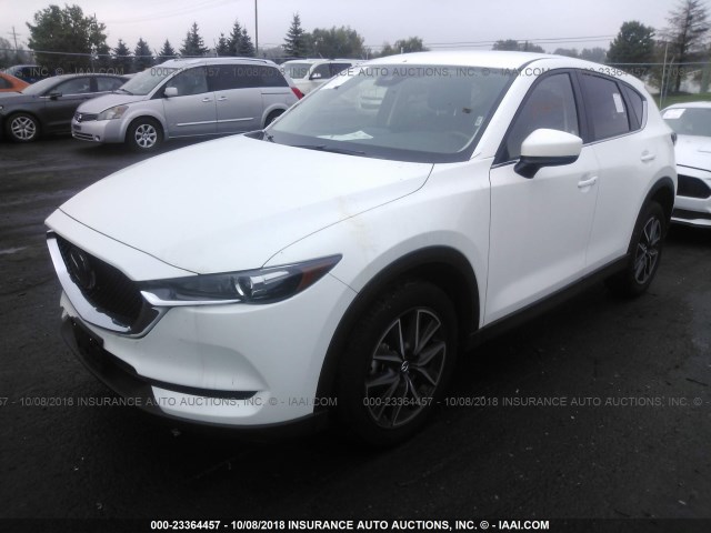 JM3KFBCM9J0349653 - 2018 MAZDA CX-5 TOURING Blanc photo 2