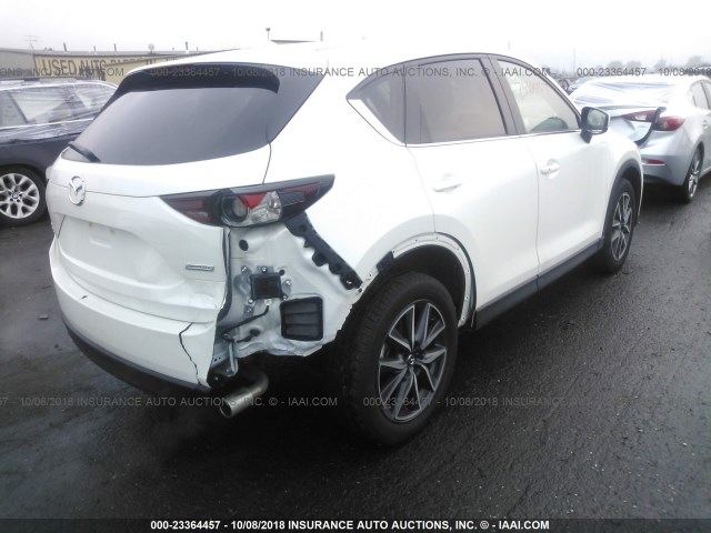 JM3KFBCM9J0349653 - 2018 MAZDA CX-5 TOURING Blanc photo 4