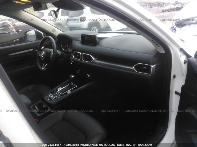 JM3KFBCM9J0349653 - 2018 MAZDA CX-5 TOURING Blanc photo 5