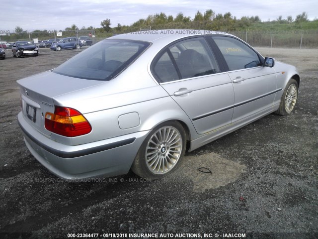 WBAEW53403PG22187 - 2003 BMW 330 XI SILVER photo 4