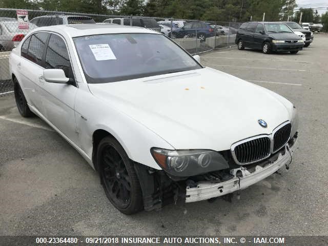 WBAHN83527DT73003 - 2007 BMW 750 WHITE photo 1